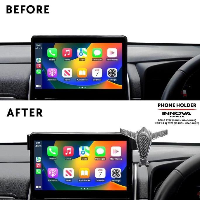 Car Phone Holder Mobil Innova Zenix 2022 2023 Dudukan Hp Otoproject