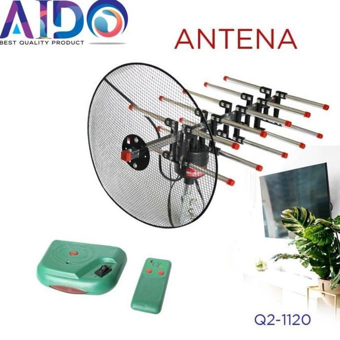 Antena Parabola Tv Mini Outdoor / Antena tv remote + booster / Antena TV Digital Remot outdoor indoo