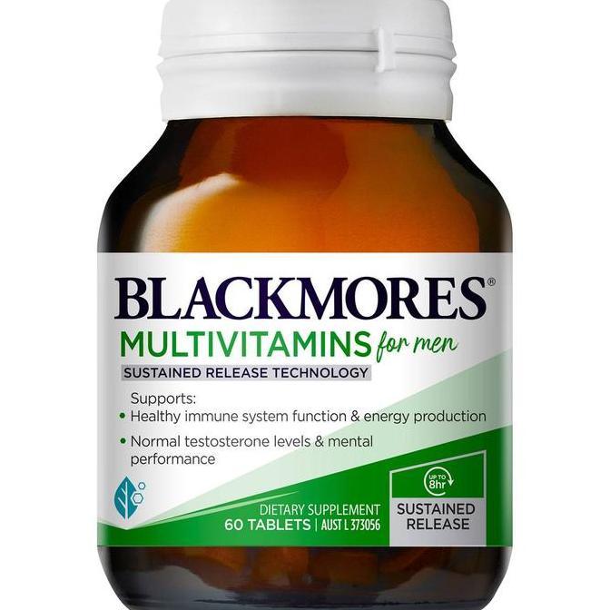 eko_storebookck - Blackmores Multivitamin for Men 60 Tablet - Suplemen Kesehatan Pria Australia
