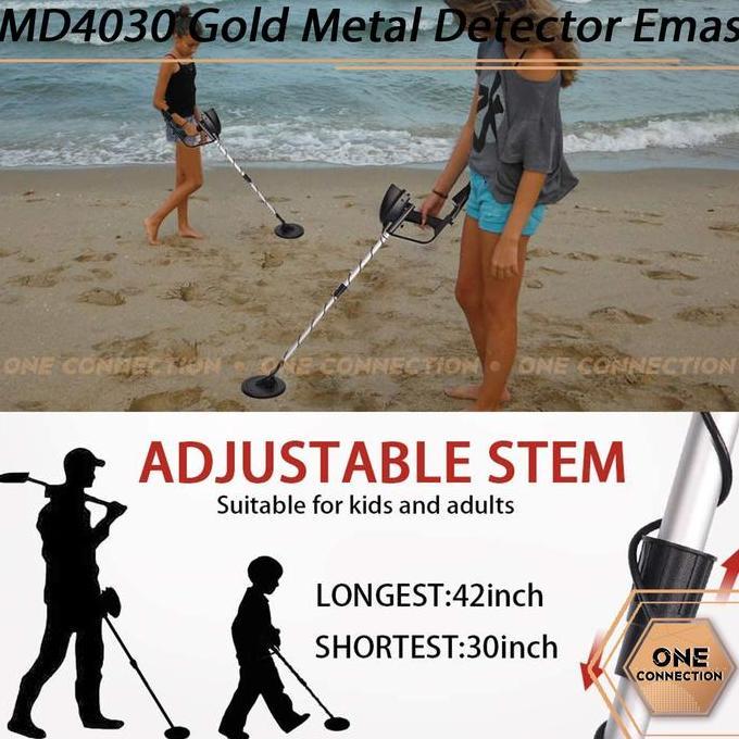 MD4030 Gold Metal Detector Emas Logam King Detektor MD-4030