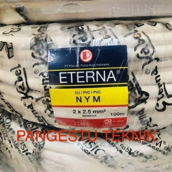 Kabel NYM 2 x 2,5 mm ETERNA / 100 Meter / NYM 2 x 2.5 mm