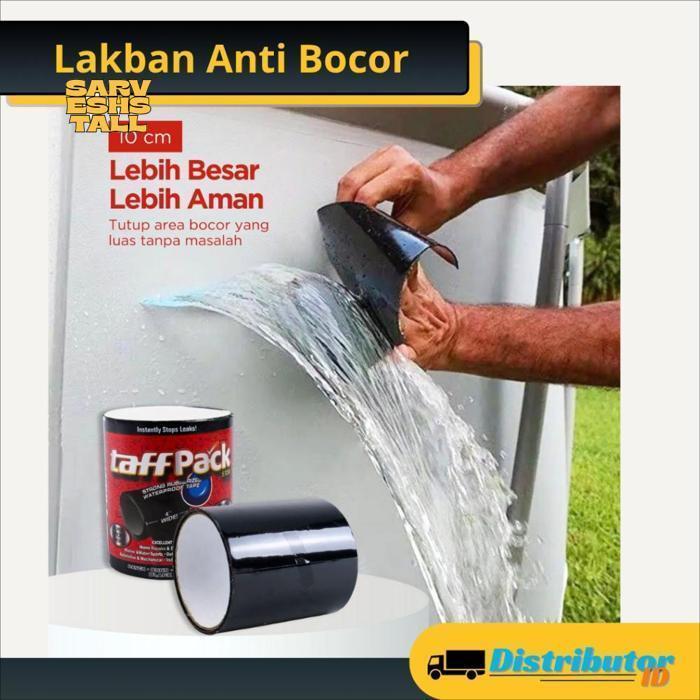 EVY-510 Lakban Tambal Plastik Pralon Ember Bak / Lem Ember Anti Bocor Super Kuat Flex Tape TaffPACK 