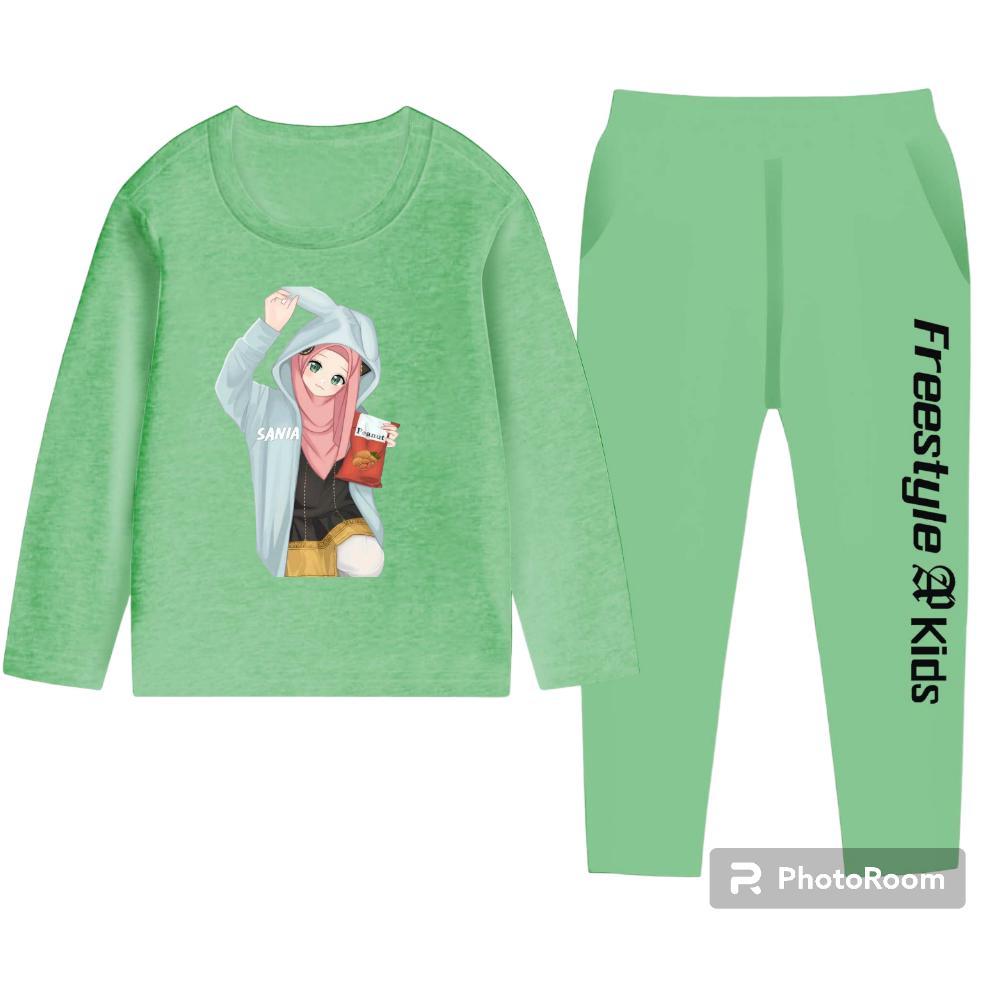 Racun Shopee Baju Setelan Anak Anak Victory Kids Setelan Lengan Panjang Baju Tidur Anak Perempuan Um