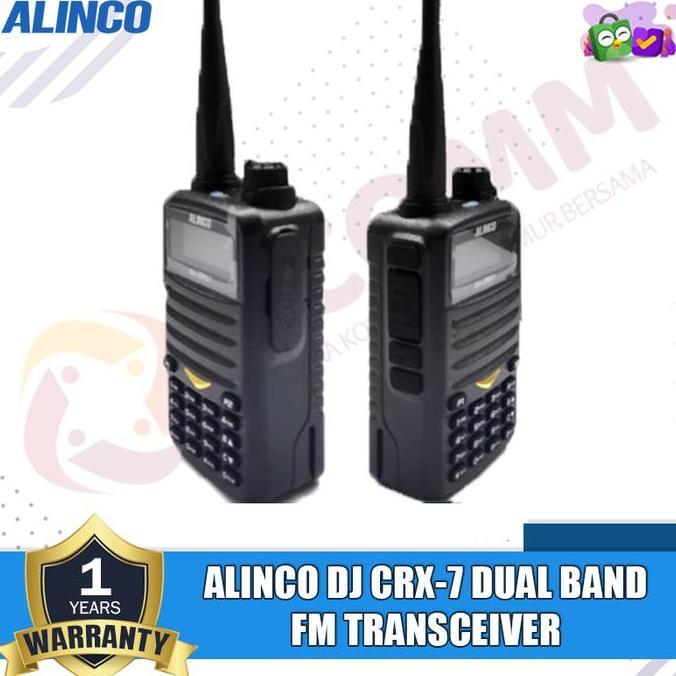Promo Alinco Dj Crx7 Crx 7 Crx-7 Dualband Ht Alinco Crx7 Original Garansi