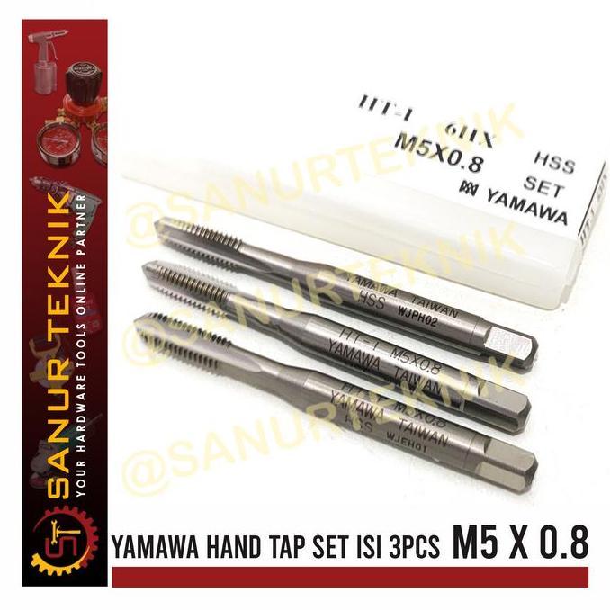 Hand Tap YAMAWA M5 x 0.8 / M5 x 0,8 / M5x0.8 / M 5 x 0.8