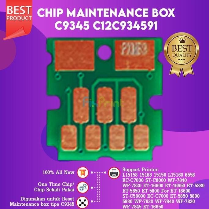 Resetter Maintenance Box C9345 Chip Reset Printer L15150 L15160