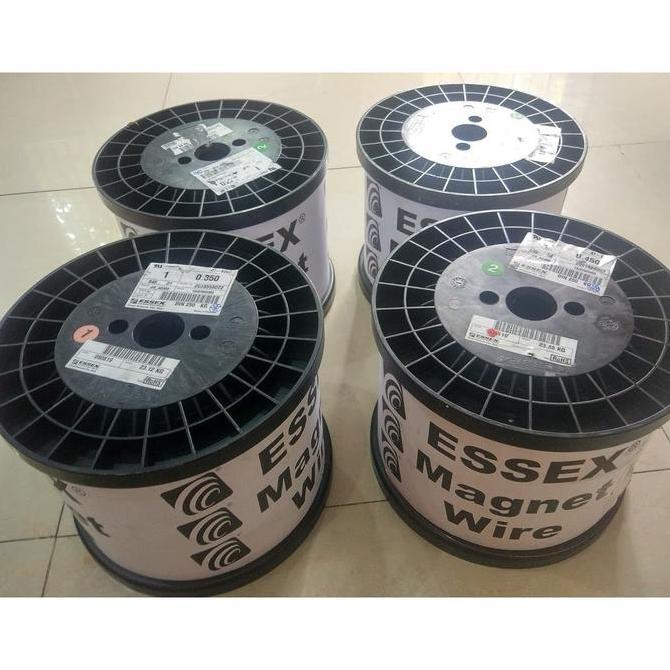 Essex Kawat Tembaga Ukuran 0.40 Mm|Berat 1Kg|Kawat Email Enamel Dinamo Kualitas Terbaik Harga Termur
