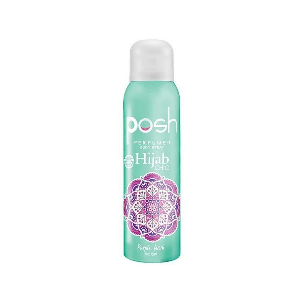 Posh Hijab Spray Cologne Purple Wish Botol 150 ml x2 - Gambar 3