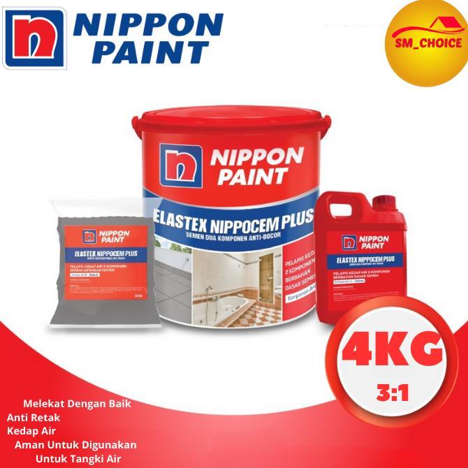 Hoshiko - Sika Top 107 Plus - Waterproofing - Anti Bocor 4Kg - Semen Pelapis Sika Yt-