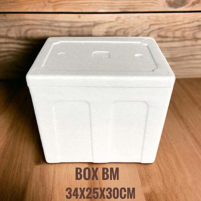 Box Styrofoam BM 34 x 25 x 30cm Foam Box