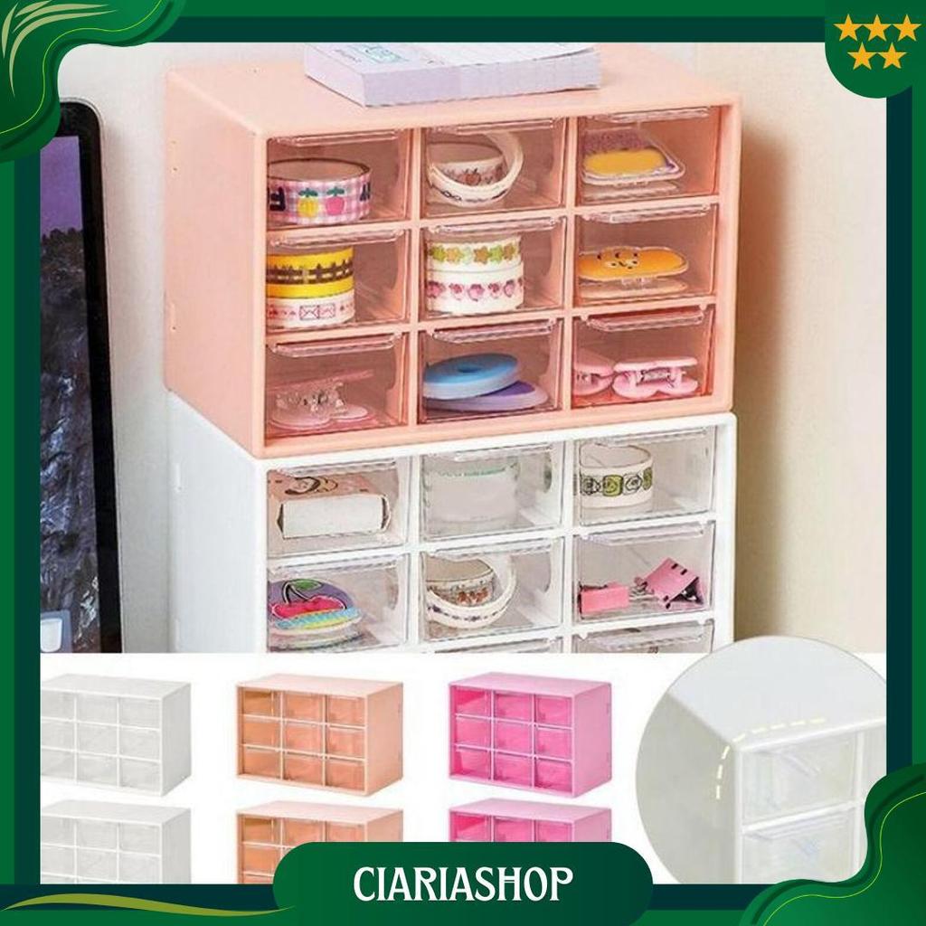 Kotak Laci / Rak Laci Penyimpanan / Laci Mini Serbaguna / Lemari Kotak Perhiasan / Rak Aksesoris Sek