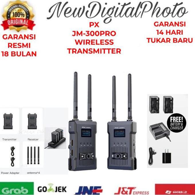 Premium JM300PRO Wireless Camera Transmission video / transmitter  PX JM300PRO Promo