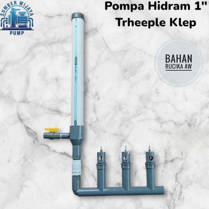 POMPA HIDRAM 1 INCH TRHEEPLE POWER ORIGINAL DAN TERPERCAYA