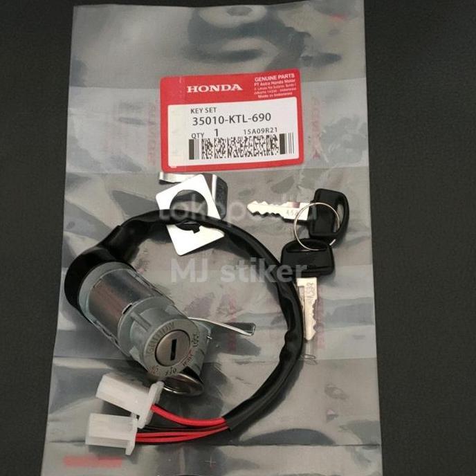 Kunci Kontak Set Supra Fit New Supra Fit X Fit S. 35010-KTL-690