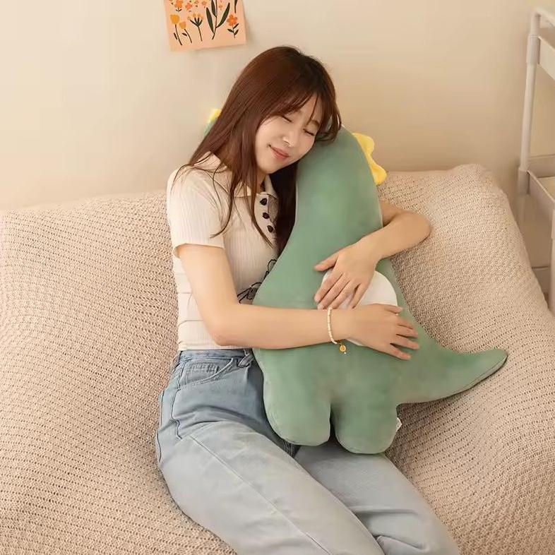 Wd-54 Boneka Bantal Guling Mewah Jumbo Ukuran 55Cm Karakter Alpaca, Dino, Jerapah Hadiah Ulang Tahun