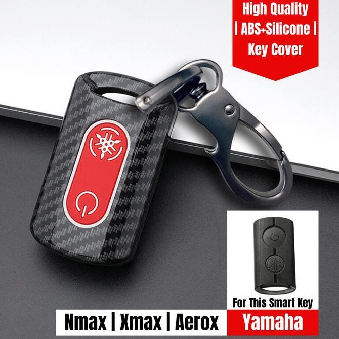 Cover Sarung Kunci Remote Smartkey Carbon Yamaha NMax XMax Aerox