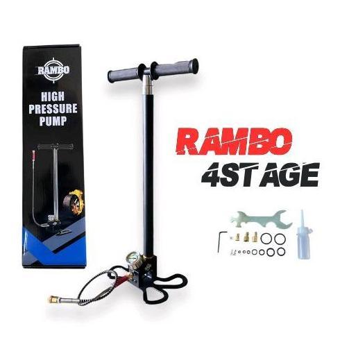 POMPA PCP RAMBO 4 STAGE 6000PSI ORIGINAL DAN TERPERCAYA