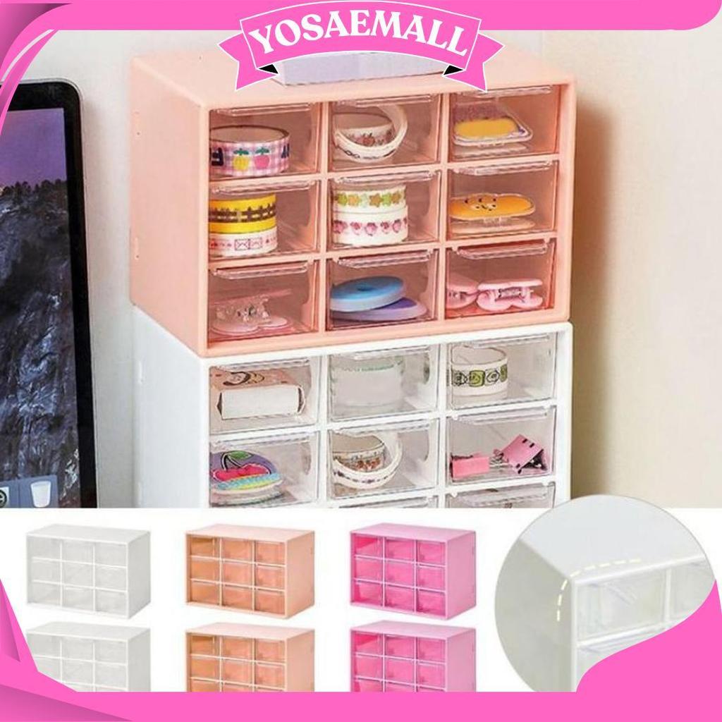 Kotak Laci / Rak Laci Penyimpanan / Laci Mini Serbaguna / Lemari Kotak Perhiasan / Rak Aksesoris Sek
