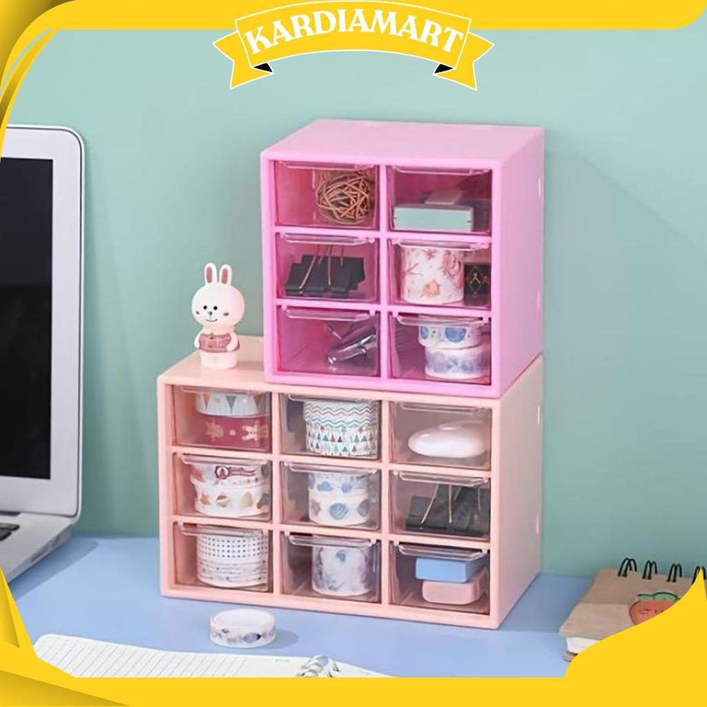 Kotak Laci / Rak Laci Penyimpanan / Laci Mini Serbaguna / Lemari Kotak Perhiasan / Rak Aksesoris Sek