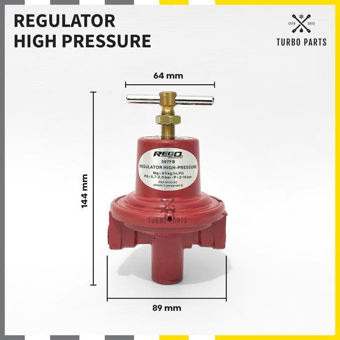 Regulator High Rego - Regulator Kompor High Pressure