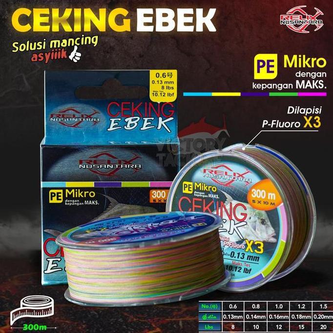 SENAR PANCING PE RELIX NUSANTARA CEKING EBEK