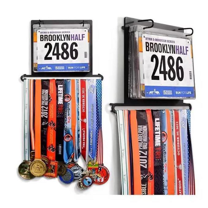 Pajangan Medali Lomba Lari Gantungan Bip Race Holder Running Medal Hanger Piala Import Milo Pocari R