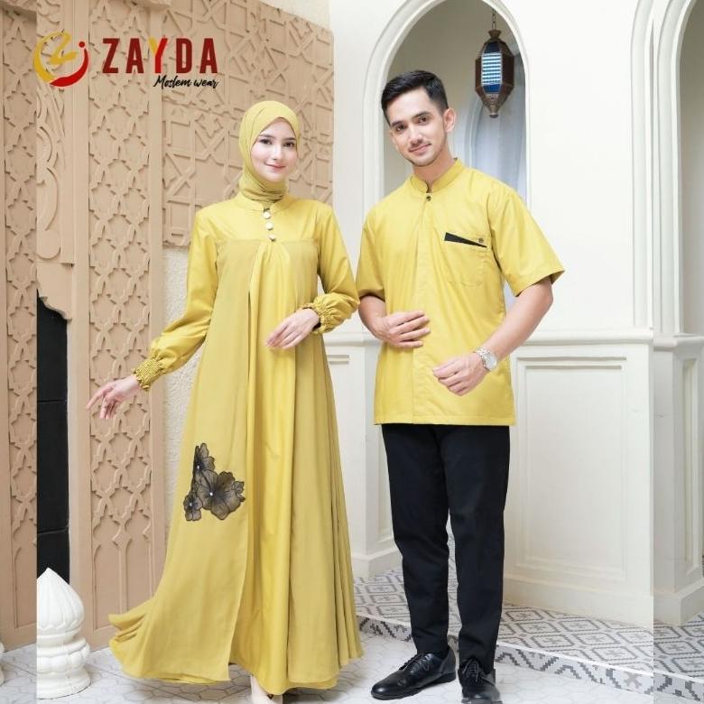 Couple sarimbit gamis dan koko jaleela by Zayda