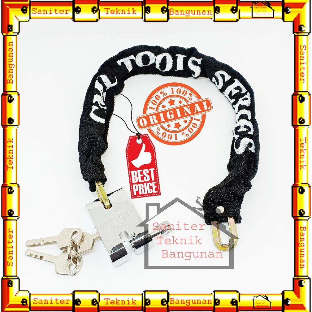 GEMBOK RANTAI CAMEL 60CM / GEMBOK RUMAH PAGAR MOTOR SEPEDA / KUNCI RANTAI PENGAMAN