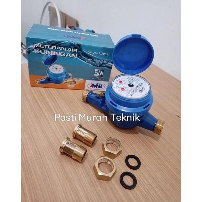 Meteran Air Pdam Body Besi Amnb Ori Kuningan