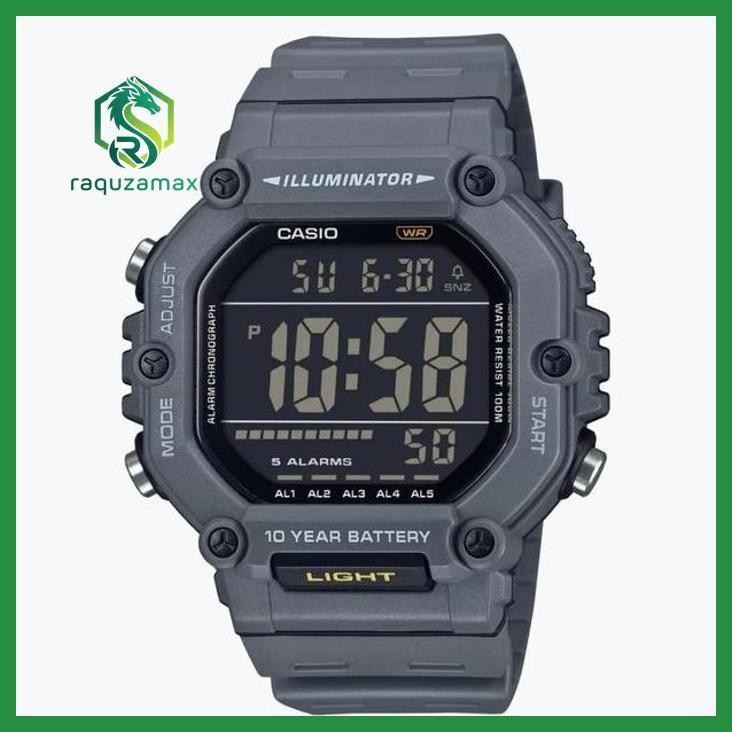 (ORIGINAL) CASIO AE 1600H-8BV / AE-1600H-8BV JAM TANGAN PRIA WANITA KANTOR CASUAL OUTDOOR