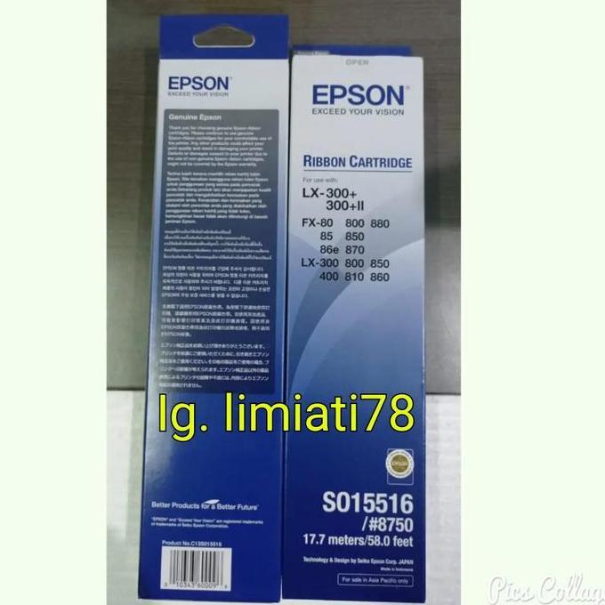 Ribbon Epson Lx-300+ Lx-300+II