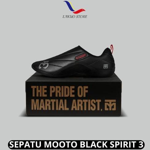 SEPATU TAEKWONDO MOOTO SPIRIT BLACK 3  / MOOTO ORIGINAL / SEPATU TAEKWONDO ORIGINAL