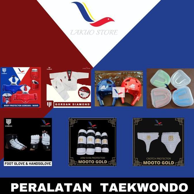 PERALATAN TAEKWONDO LENGKAP / FULL SET CUSTOM / PERLENGKAPAN TAEKWONDO