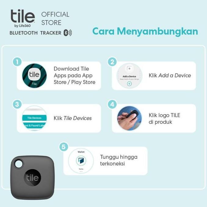 Tile Mate - Bluetooth Tracker / Pelacak Pintar