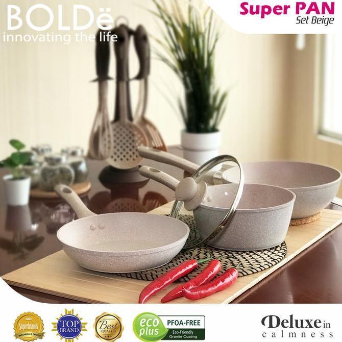 Bolde Super Pan Set Beige