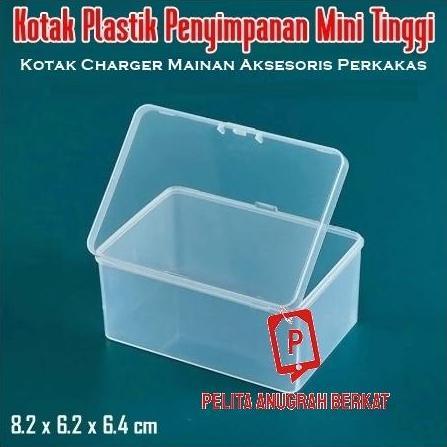 Kotak Plastik Penyimpanan Mini Travel Organizer Harddisk Baterai
