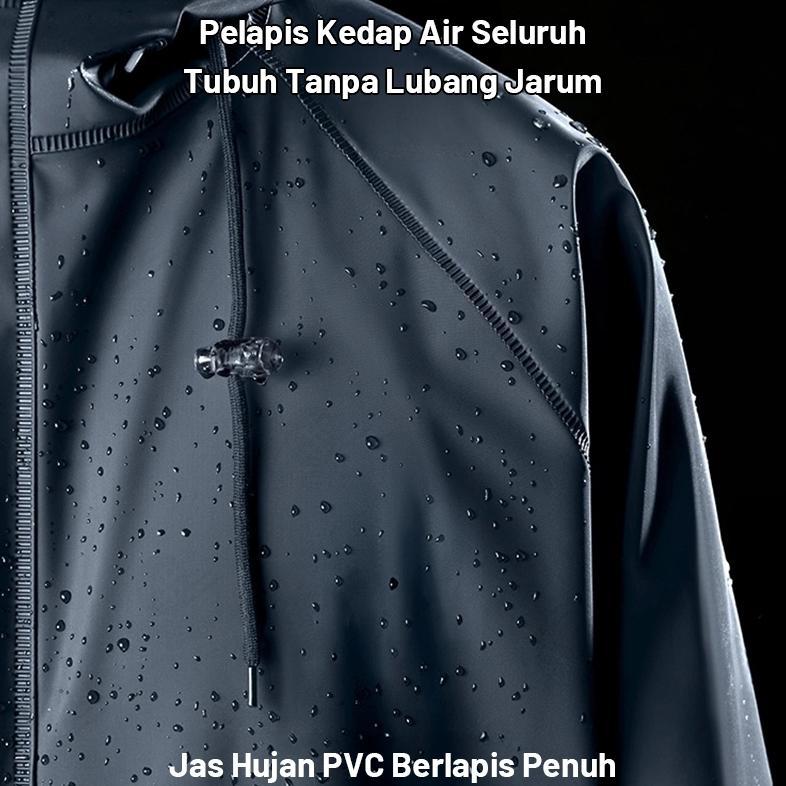 Barasustore Zacro Jas Hujan Pria Dan Wanita Tahan Air/Hujan Super Kuat Pelindung Wajah Definisi Ting