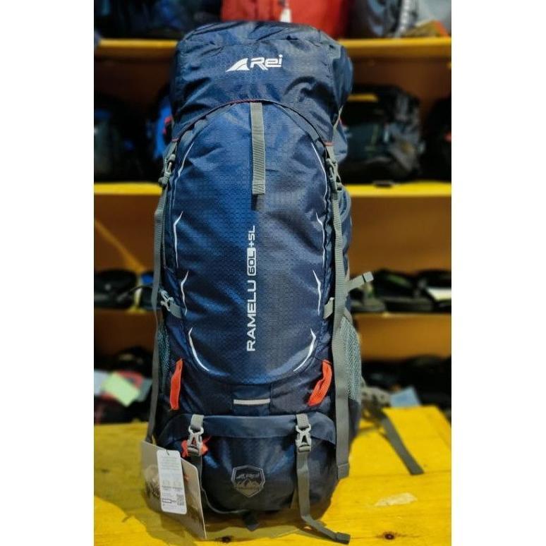 Tas Carrier Rei Ramelu 60L Tas Gunung Rei Original 100%