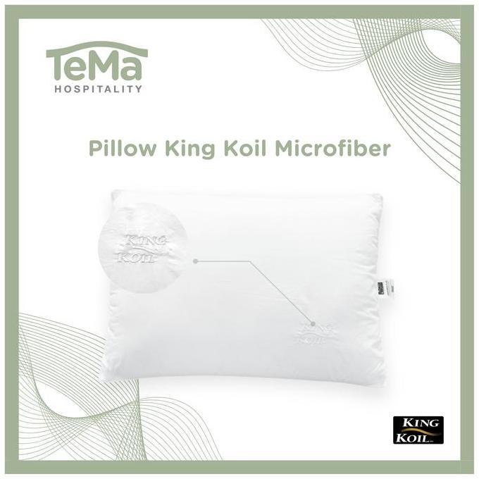 Pillow / Bantal Hotel King Koil Microfibre Standar Hotel Bintang 5 | TEMA Hospitality