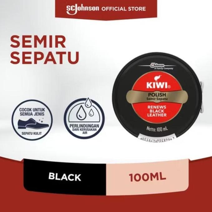 Kiwi Semir Sepatu Padat 100ml SHA