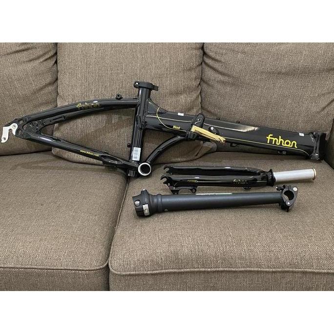 FNHON BLAST DISCBRAKE BLACK GOLD 20 INCH ATAU 22 INCH SEPEDA LIPAT ORIGINAL DAN TERPERCAYA