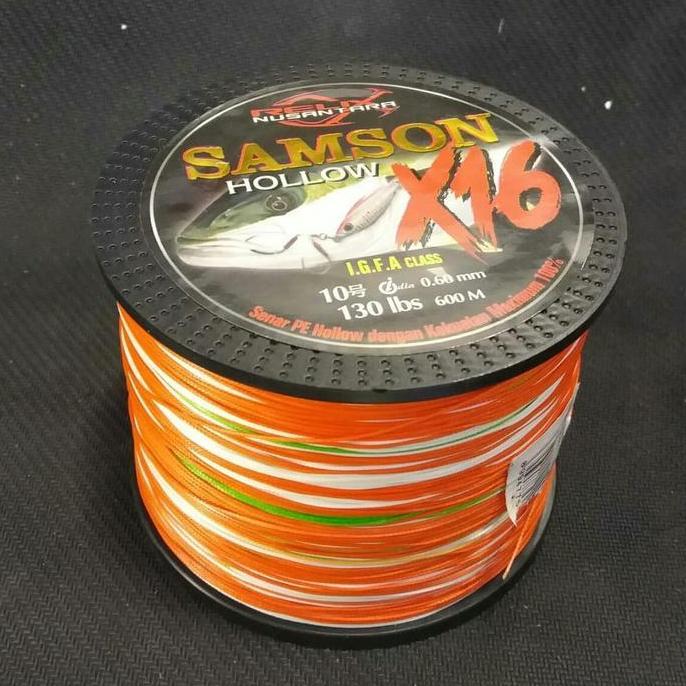 BEBAS ONGKIR - Senar pe relix samson X16 10-600
