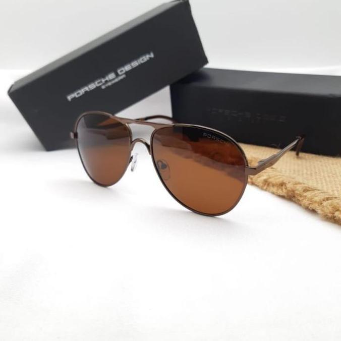 KACAMATA FASHION TERBARU PORCHE DESIGN 8722 AVIATOR GAYA MODERN SPORTY FRAME TITANIUM METAL LENSA KA