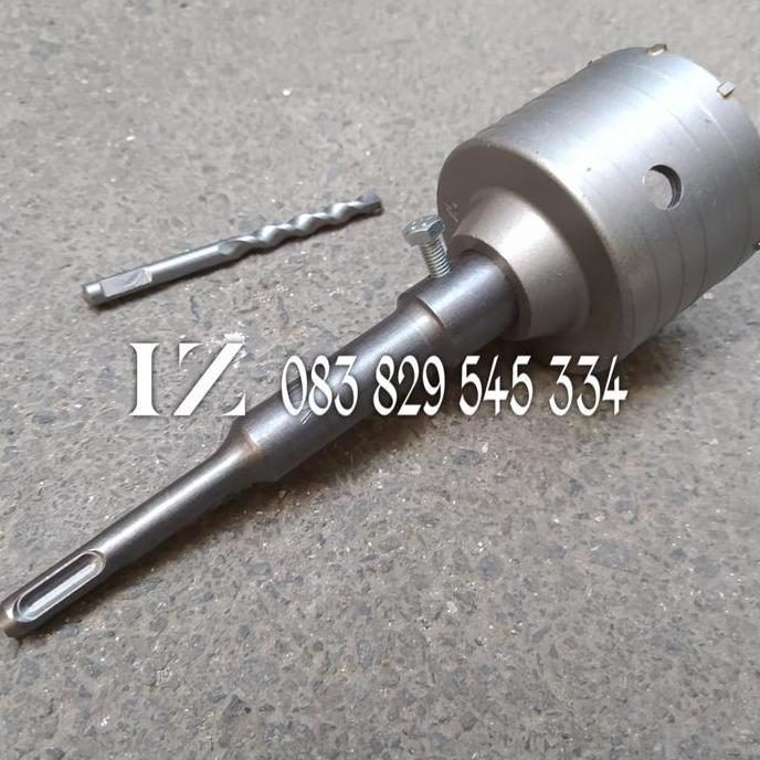 Mata bor pelubang tembok beton 4 inch Hole saw Drill WIPRO TCT 100 mm