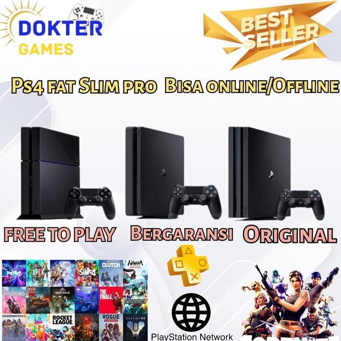 ORIGINAL PS4 SLIM PLAYSTATION 4 PS 4 SLIM ORIGINAL