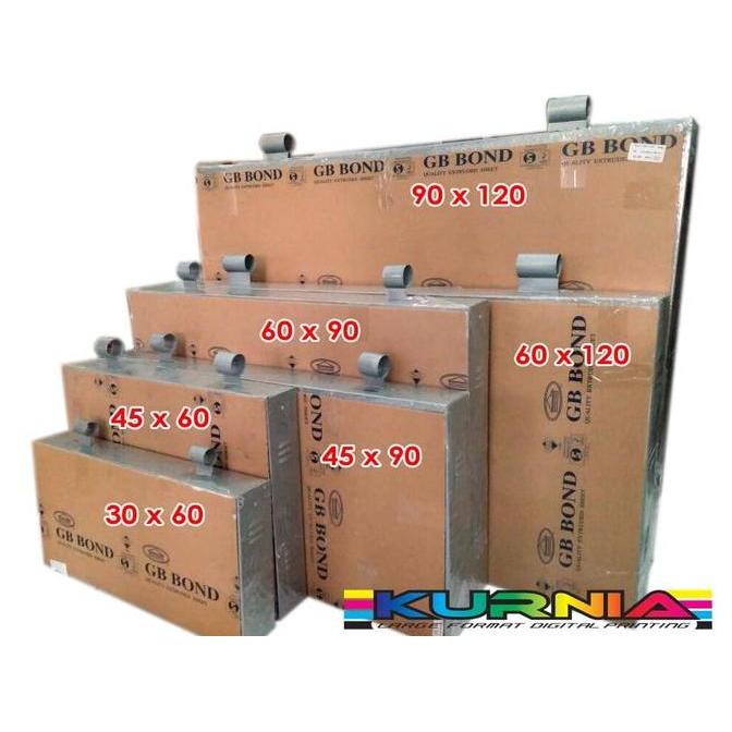 Neon Box 45 x 60 Galvanis