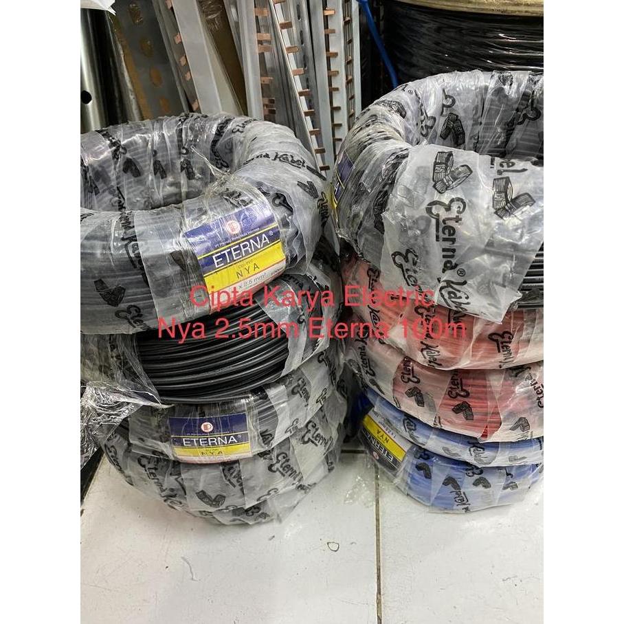 Promo Kabel Eterna Nya 2.5mm 100m / Eterna NYA 2.5 Mm 100m Nya 2,5mm Eterna Diskon