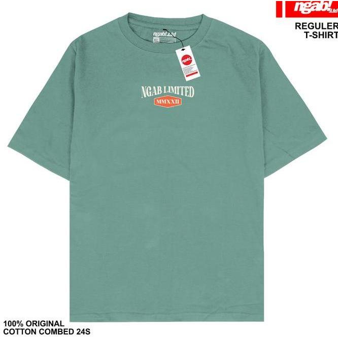 (Gratis Stiker ) Ngab Kaos Baju Distro Out Brake Green Dusty Nb068 Unisex Pria Wanita Cotton Combed 