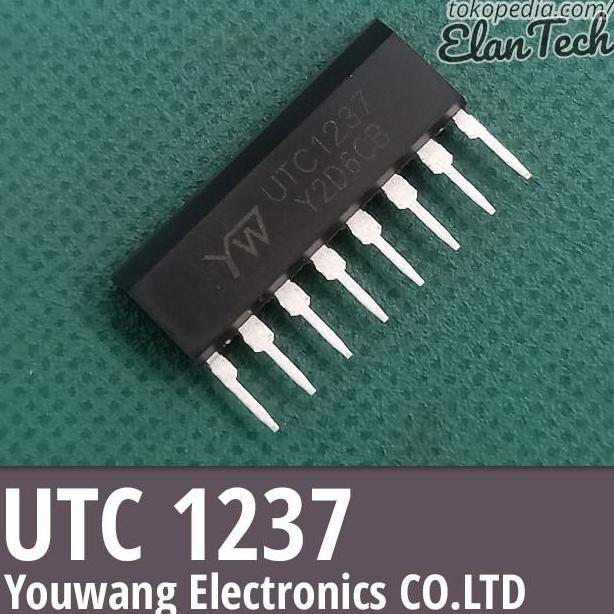 UPC1237 / UTC1237 Stereo Speaker Protector IC YW Original Elantech