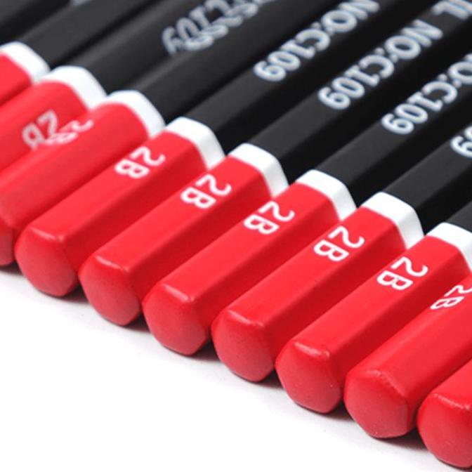 Giorgione Pensil Sketsa HB/2B/4B/6B/8B/10B 12pcs/Box QL